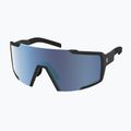 Sluneční brýle SCOTT Shield black/amp beryl blue chrome