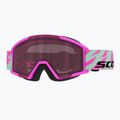 Dětské lyžařské brýle SCOTT Shield neon pink/mint green/rose