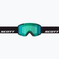 Lyžařské brýle SCOTT Shield black/amp green chrome 2
