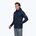 Pánská softshellová bunda Mammut Ultimate VIII Softshell Hooded navy 3