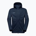Pánská softshellová bunda Mammut Ultimate VIII Softshell Hooded navy 4