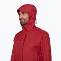 Pánská nepromokavá bunda Mammut Ducan HS Hooded dark mammut red 5