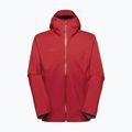 Pánská nepromokavá bunda Mammut Ducan HS Hooded dark mammut red 8