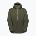 Pánská nepromokavá bunda Mammut Ducan HS Hooded dark mesh 8