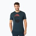 Pánské tričko super.natural Sailor Tee blueberry/jet black/high risk red