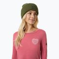 Dámské triko Longsleeve super.natural Little Heartwood mauve wood/white stone 3