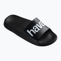 Nazouváky Havaianas Classic Logomania navy black 8