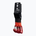 Sada lezeckých expresů Black Diamond Hotforge Hybrid Quickpack Set 6 pcs. 12 cm octane