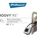 Dětská sedačka na kolo  Polisport Groovy RS+ black/dark grey 8