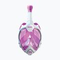 Dětská celoobličejová maska SEAC Magica White/Pink 2