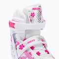 Roces Jokey Ice 3.0 Girl dětské volnočasové brusle bílá/růžová 450708 7