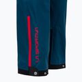 Dámské turistické kalhoty La Sportiva Crizzle EVO Shell storm blue/cherry tomato s membránou 4