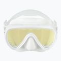 Dámská potápěčská maska Cressi Honey 420 UV white/white/yellow/blue 2