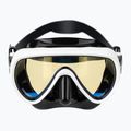 Dámská potápěčská maska Cressi Honey 420 UV black/white/yellow/blue 2
