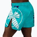 Pánské tréninkové šortky Hayabusa Icon Mid-Thigh MMA teal/white 3