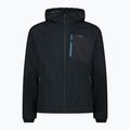 Pánská softshellová bunda CMP 35Z2767 Fix Hood black/anthracite