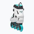 Dámské kolečkové brusle Rollerblade Lightning W white/aqua 5