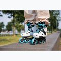 Dámské kolečkové brusle Rollerblade Lightning W white/aqua 9