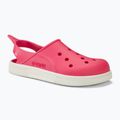 BOATILUS Cloggy fuxia/bílé dětské sandály