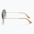 Sluneční brýle Ray-Ban Aviator Classic arista gold/light blue 7