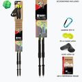 Hole na Nordic Walking Fizan Speed yellow 14