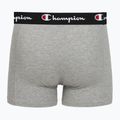 Pánské boxerky Champion Trunk Knit oxford grey melange/oxford grey melange/black 6