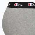 Pánské boxerky Champion Trunk Knit oxford grey melange/oxford grey melange/black 7