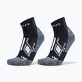 Pánské ponožky UYN Trekking Approach Low Cut 2 pack black/grey