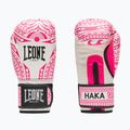 Boxerské rukavice LEONE 1947 Haka white