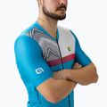 Pánský cyklistický dres Alé Zig Zag modrý L23081461 4