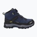 Dětské trekové boty CMP Kiruna Mid Fitgo Fleece Wp blue ink/yellow 2