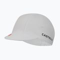 Cyklistická čepice Castelli Logo white