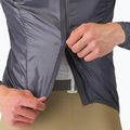 Pánská cyklistická bunda Castelli Aria Shell 2 silver gray/dark gray 4