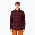 Pánská košile Oakley Butter Flannel Shirt black/grenache check