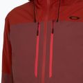 Pánská lyžařská bunda Oakley Canopy Pro Insulated flame red/rosewood 3
