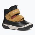 Dětské sněhule Geox Omar black / curry 8