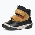 Dětské sněhule Geox Omar black / curry 10