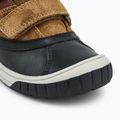 Dětské sněhule Geox Omar black / curry 7
