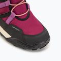 Juniorské sněhule Geox Trekkyup ABX dark raspberry/black 7