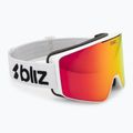 Lyžařské brýle Bliz G001S matte white/brown/red multi
