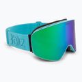 Lyžařské brýle Bliz Flow matte turquoise/brown/green multi