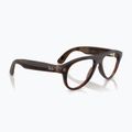 Brýle s kamerou Ray-Ban Meta Aviator transp. umber/trs jade 4