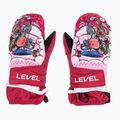 Dětské lyžařské rukavice  Level Animal pk bordeaux 2