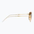 Sluneční brýle Ray-Ban RB3707 Polarized+ Lenses arista gold/brown 7