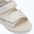 Dětské sandály Geox Zapito white/silver 7