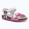 Dětské sandály Geox Chalki white/pink