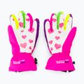 Dětské snowboardové rukavice Level Lucky růžové 4146 3