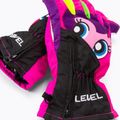 Dětské snowboardové rukavice Level Lucky růžové 4146 5