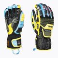 Lyžařské rukavice Level Worldcup Cf yellow/blue