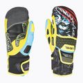 Dětské lyžařské rukavice Level Worldcup Jr Cf Mitt yellow/blue